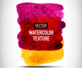 Abstract watercolor texture background vector 05