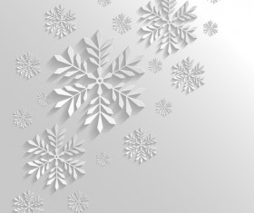 2014 Merry Christmas snowflake background graphics 03