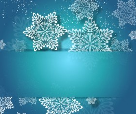 2014 Merry Christmas snowflake background graphics 04