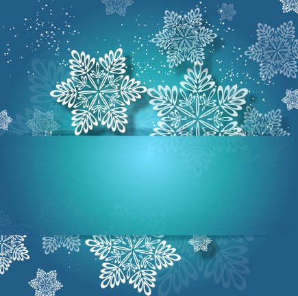 2014 Merry Christmas snowflake background graphics 04