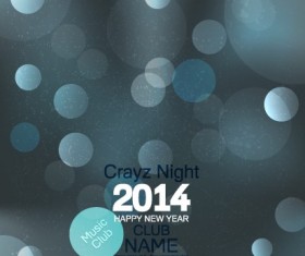 2014 New Year Holiday Halation background 01