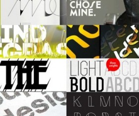 100 Kind creative font