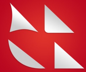 Page Curls Photoshop Brushes