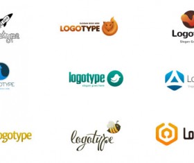 Creative modern logos psd material