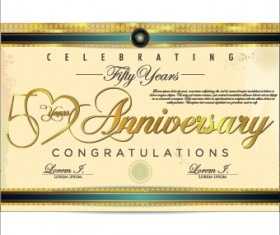 Anniversary celebrating illustration design vector 02