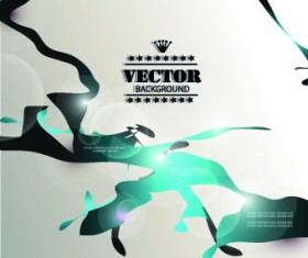 Brilliant dynamic elements vector background 02