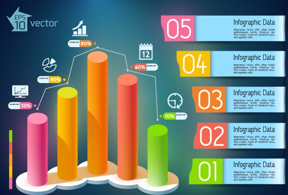 Business Infographic creative design 841