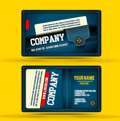 Modern business cards creative vector 01