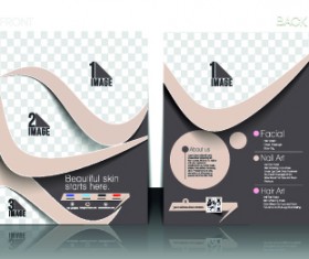 Business flyer and cover brochure design vector 04