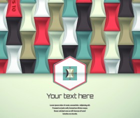 Business geometric shapes vectors background 02