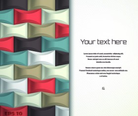 Business geometric shapes vectors background 03