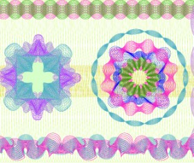 Creative certificate border design vector 01