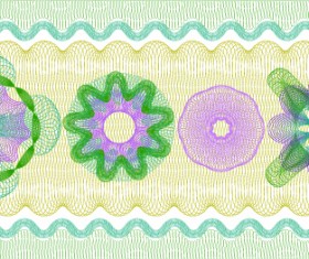 Creative certificate border design vector 02