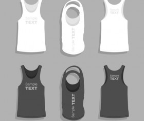 Men clothes design template vector set 11