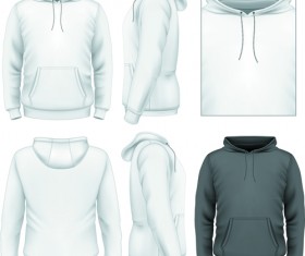 Men clothes design template vector set 04