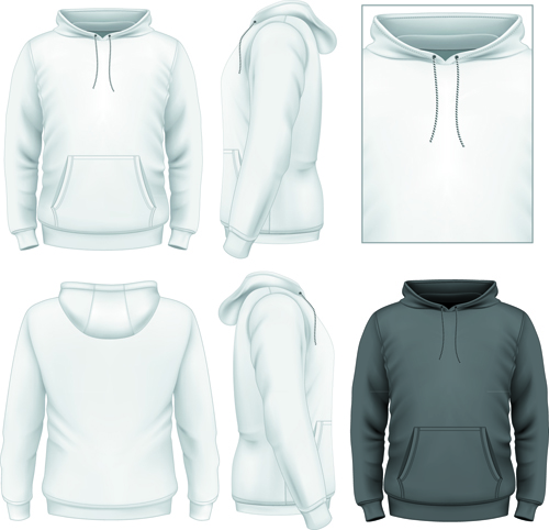 Download Men clothes design template vector set 04 free download