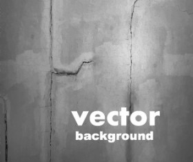 Crack on the wall background vector graphic