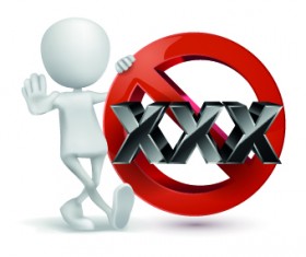 Creative 3D people social icon vector 07