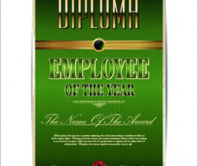 Diploma creative design vector 02