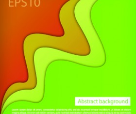 Abstract dripping paint background vector 04