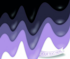 Abstract dripping paint background vector 05