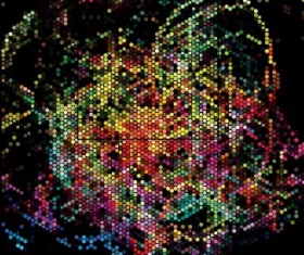 Earth internet colored abstract background vector 03