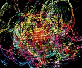 Earth internet colored abstract background vector 05