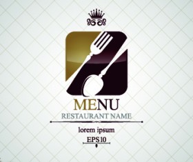 Elegant restaurant menu design vector 01