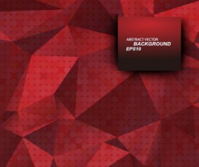 Geometry shapes 3d background vector set 03