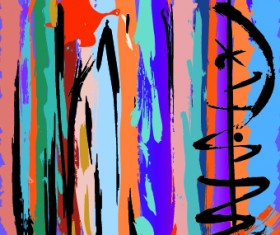 Graffiti colored vector background