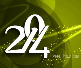 Happy New Year 2014 background creative design 04