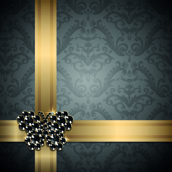 Luxury Jewellery design background vector 03 free download