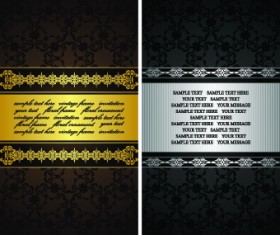 Luxury pattern floral vector background 01