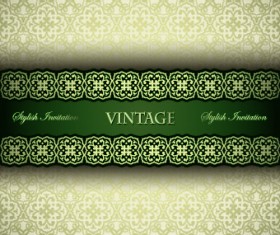 Luxury pattern vintage vector background 02