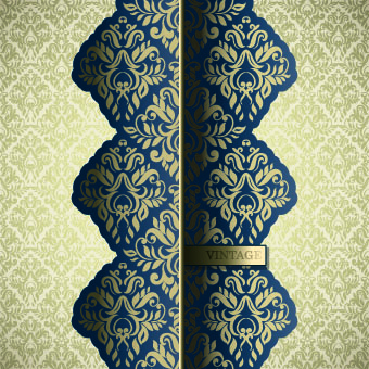 Luxury pattern vintage vector background 03