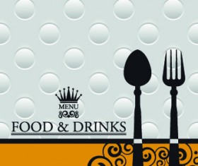 Creative restaurant menu covers vector graphic 02