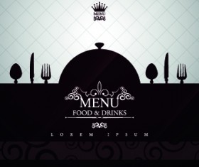 Creative restaurant menu covers vector graphic 03