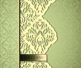 Vintage decorative pattern restaurant menu cover vector 03