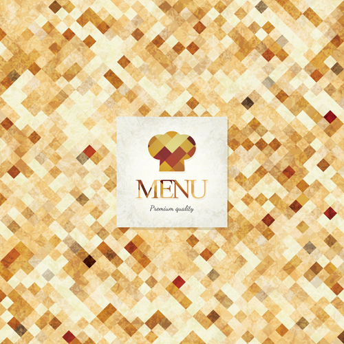 Set of Menu cover design vector 01