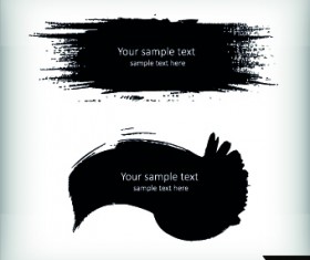 Splash ink creative background vector 01