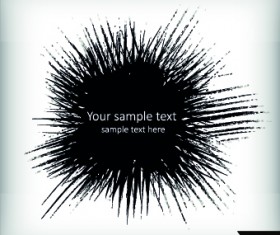 Splash ink creative background vector 02