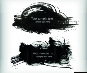 Splash ink creative background vector 05