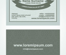 Superior business cards design template vector 01