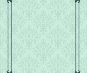 Vintage luxury frame design vector set 07