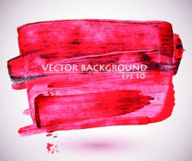 Grunge watercolor elements vector background 02
