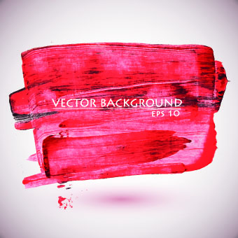 Grunge watercolor elements vector background 02