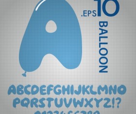 Creative alphabet and numeral design vector 03