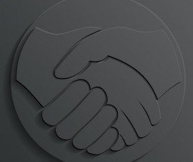 Dark colors business style backgrounds vector 03