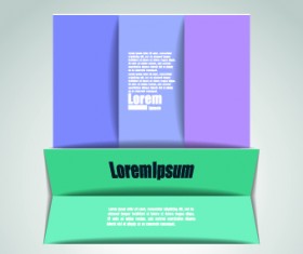 Delicate business templates background vector 01