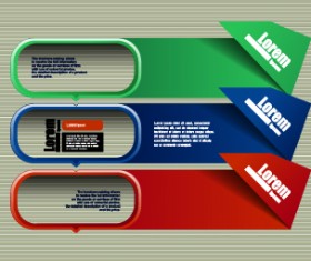 Delicate business templates background vector 03